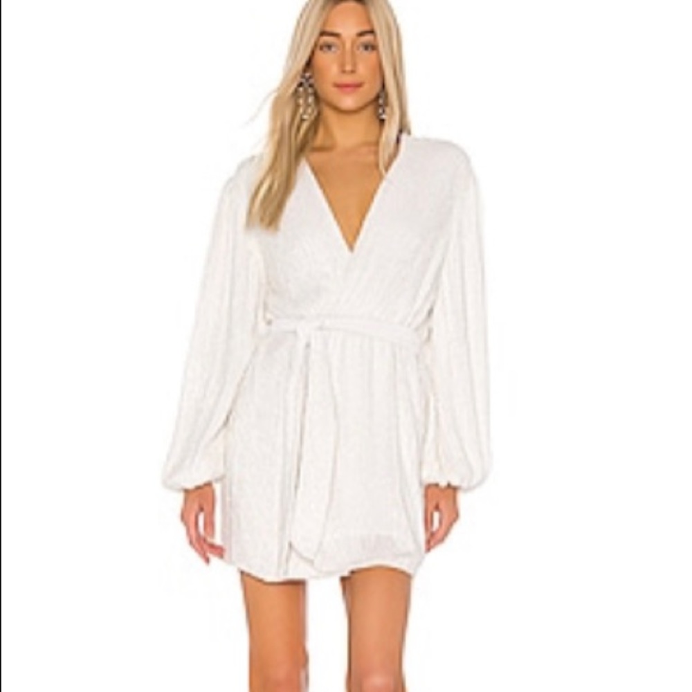 Retrofete Gabrielle Dress in White